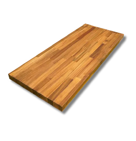 Acacia finger-jointed board panel, sanded, made in Vietnam