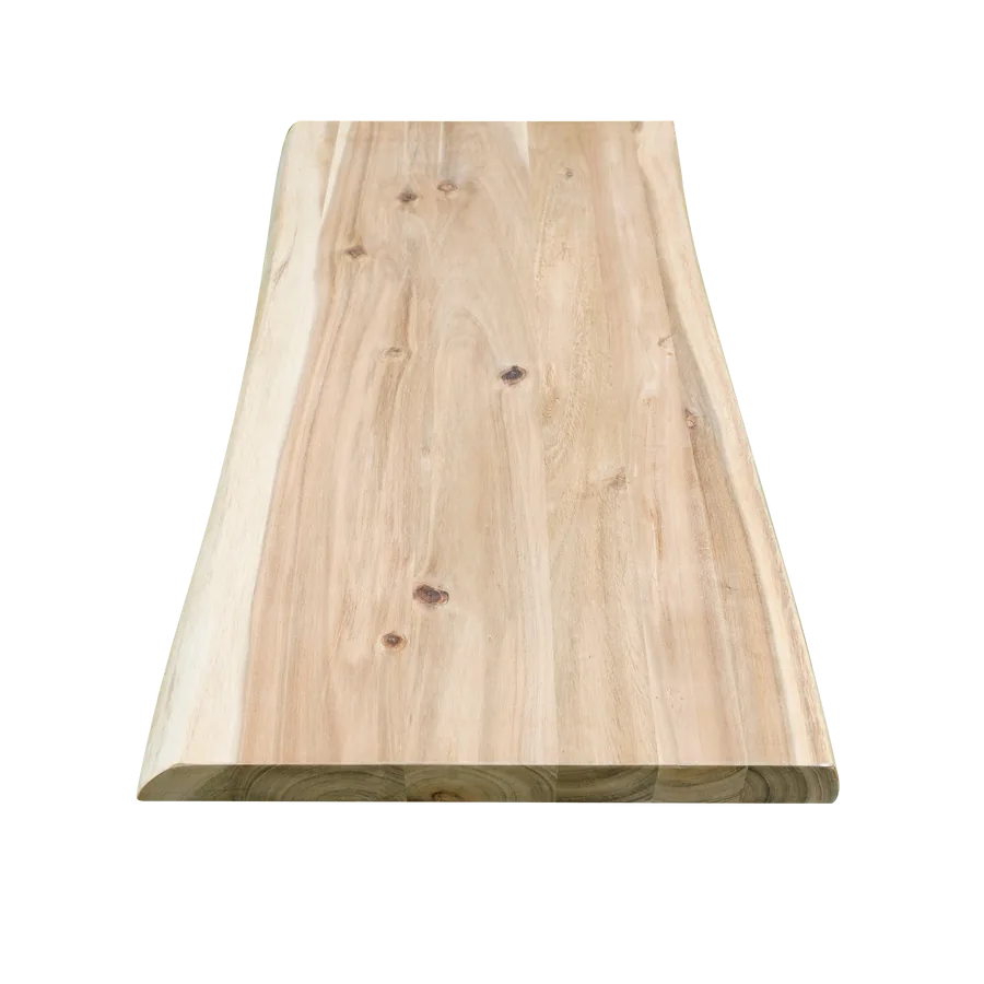 Tấm gỗ keo giữ nguyên cạnh, đã sấy và chà nhám - góc nhìn 2