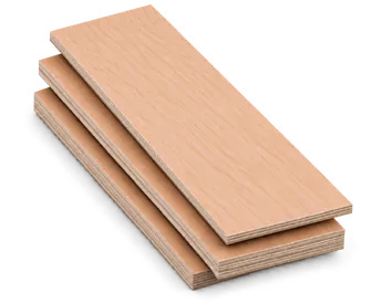 Plywood panels supplied on request